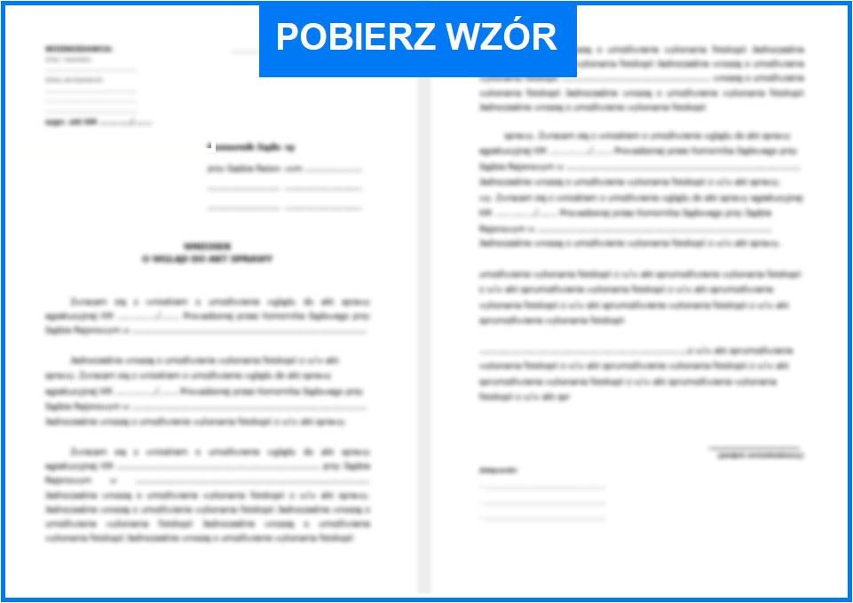 3 Za czniki Do Umowy Najmu Okazjonalnego Wz r POBIERZ 